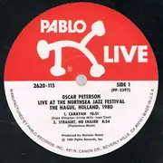 Double LP - Oscar Peterson - Live At The Northsea Jazz Festival, The Hague, Holland, 1980