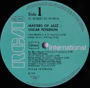 Double LP - Oscar Peterson - Masters Of Jazz Vol.7 - Gatefold