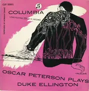 LP - Oscar Peterson - Oscar Peterson Plays Duke Ellington - Mono