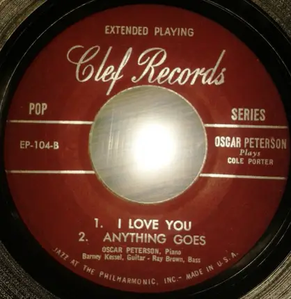 Oscar Peterson - Plays The Cole Porter Song Book