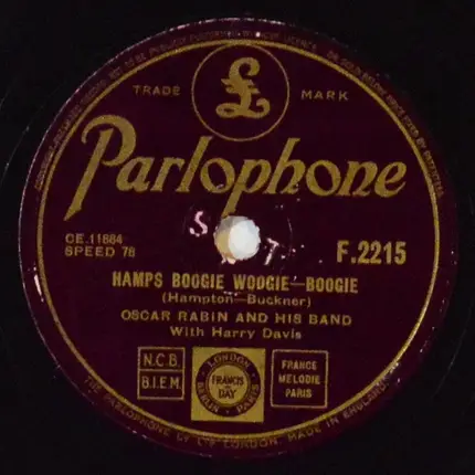 Oscar Rabin And His Band With Harry Davis - Moonlight Serenade / Hamps Boogie Woogie