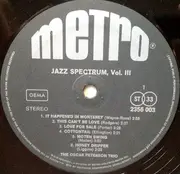 LP - Oscar Peterson - Jazz Spectrum Vol. 3
