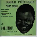7'' - Oscar Peterson - Piano Solos