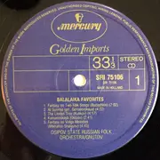 LP - Osipov State Russian Folk Orchestra - Balalaika Favorites