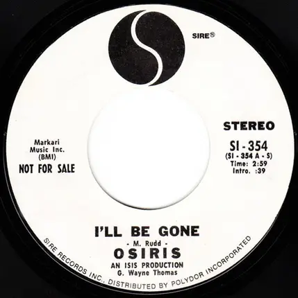 Osiris - I'll Be Gone