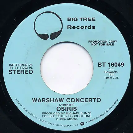 Osiris - Warshaw Concerto