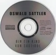 CD - Oswald Sattler - Bin Ein Kind Von Südtirol
