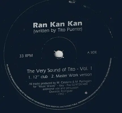 Oswaldo Rodriguez - The Very Sound Of Tito - Volume 1