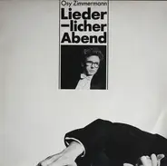 Osy Zimmermann - Lieder-licher Abend