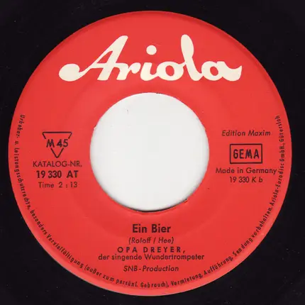Opa Dreyer - Oh Sweet Krimhilde