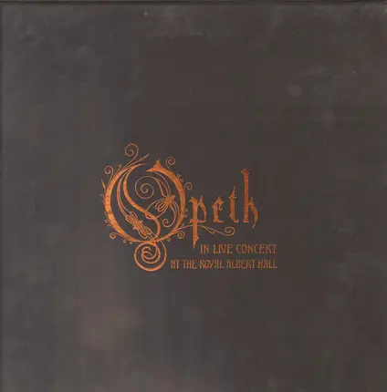 Opeth - In Live Concert at the Royal Albert Hall