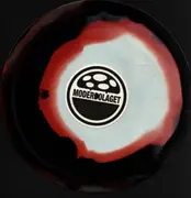 Double LP - Opeth - The Last Will And Testament - White With Brown & Black Ink Spot vinyl