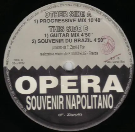 Opera - Souvenir Napolitano