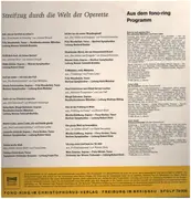 LP - Operetten compilation - Streifzug durch die Welt der Operette