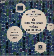 LP - Operetten von Paul Abraham / Franz Lehar - Die Lustige Witwe, Die Blume von Hawaii a.o.