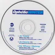 CD Single - Ophélie Winter - Je Cours - Cardboard sleeve