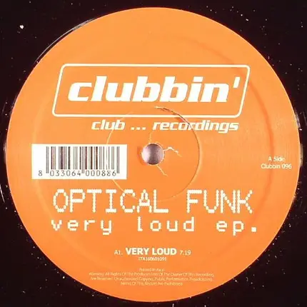 Optical Funk - Very Loud EP