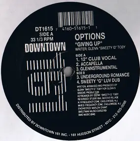 Options - Giving Up