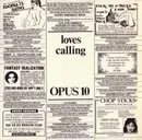 12'' - Opus 10 - Loves Calling
