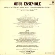 LP - Opus Ensemble - Temas Do Cancioneiro Português