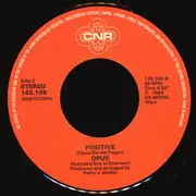 7inch Vinyl Single - Opus - Flyin' High / Positive