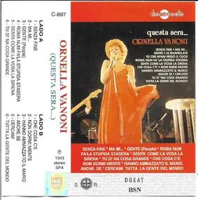 Ornella Vanoni - Questa Sera...