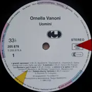 LP - Ornella Vanoni - Uomini