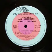 LP - Ornette Coleman - Friends And Neighbors - Ornette Live At Prince Street - Gatefold