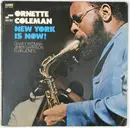 LP - Ornette Coleman - New York Is Now! - Unipak sleeve.