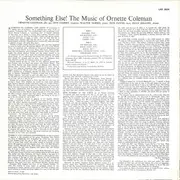 LP - Ornette Coleman - Something Else! The Music Of Ornette Coleman - +Insert