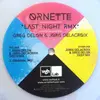 12inch Vinyl Single - Ornette - Last Night RMX - Clear