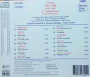 CD - Orazio Vecchi - L'Amfiparnaso (Madrigal Comedy)