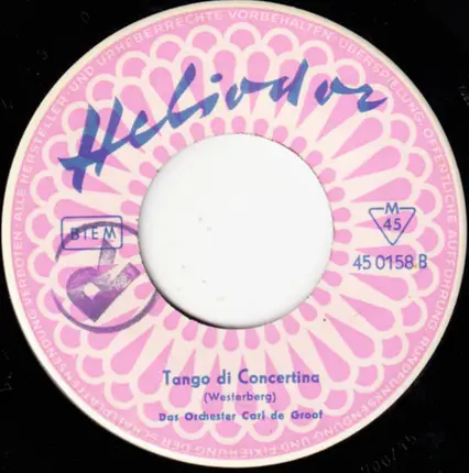 Orchester Carl De Groof - Olé Guapa