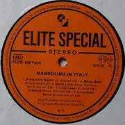 LP - Orchester Claudius Alzner - Mandolins In Italy
