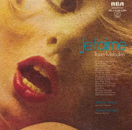 Orchester Anthony Ventura - Je T'aime (Traum-Melodien)