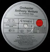 LP - Orchester Anthony Ventura - El Condor Pasa