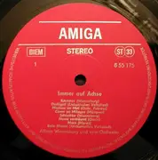 LP - Orchester Alfons Wonneberg - Immer Auf Achse