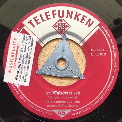 Orchester Béla Sanders - O Frühling, Wie Bist Du So Schön
