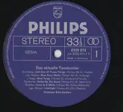 LP - Orchester Béla Sanders - Das Aktuelle Tanzturnier