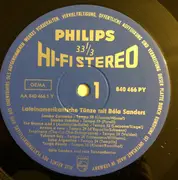 LP - Bela Sanders - Lateinamerikanische Tänze