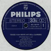 LP - Orchester Béla Sanders - Tänze Von Heute Mit Béla Sanders