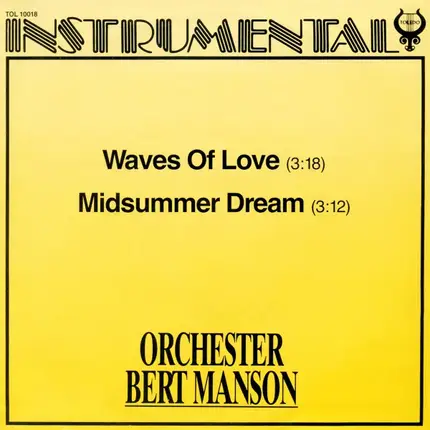 Orchester Bert Manson - Waves Of Love / Midsummer Dream