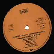 LP - Orchester George & Rosemarie Moslener - Vacation Magic: FIR YOU