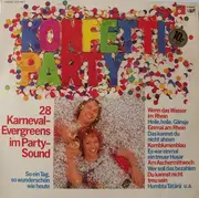 LP - Orchester Gerd Wellnitz - Konfetti - Party, 28 Karnevals-Evergreens Im Partysound