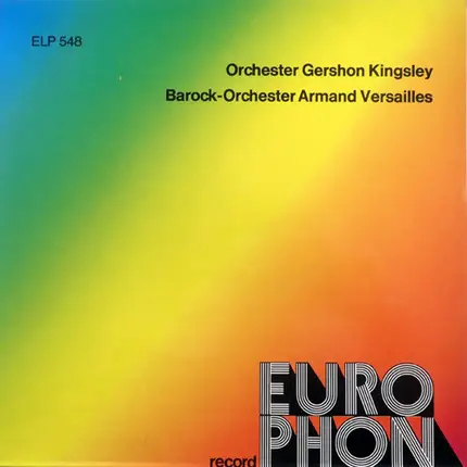 Orchester Gershon Kingsley / Barock-Orchester Armand Versailles - Orchester Gershon Kingsley / Barock-Orchester Armand Versailles