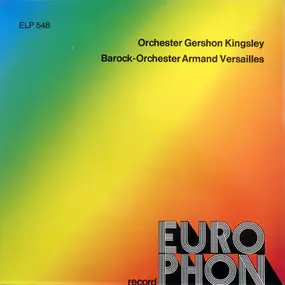 Orchester Gershon Kingsley / Barock-Orchester Arm - Orchester Gershon Kingsley / Barock-Orchester Armand Versailles