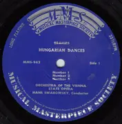 7inch Vinyl Single - Orchester Der Wiener Staatsoper - Hans Swarowsky - Johannes Brahms - Hungarian Dances