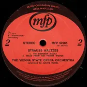 LP - Orchester Der Wiener Staatsoper Conducted By Julius Rudel - Strauss Waltzes