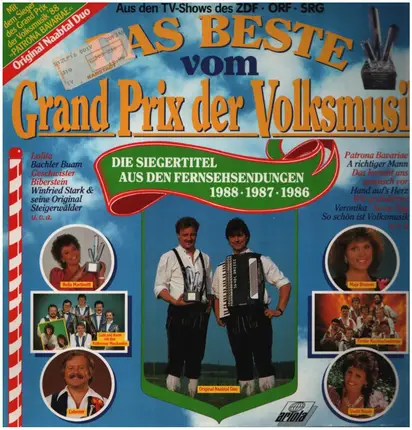 Orchester Erich Becht, Nella Martinetti, a.o. - Das Beste Vom Grand Prix Der Volksmusik