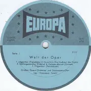 LP - Mozart / Beethoven / Bizet / Verdi a.o - Welt Der Oper
